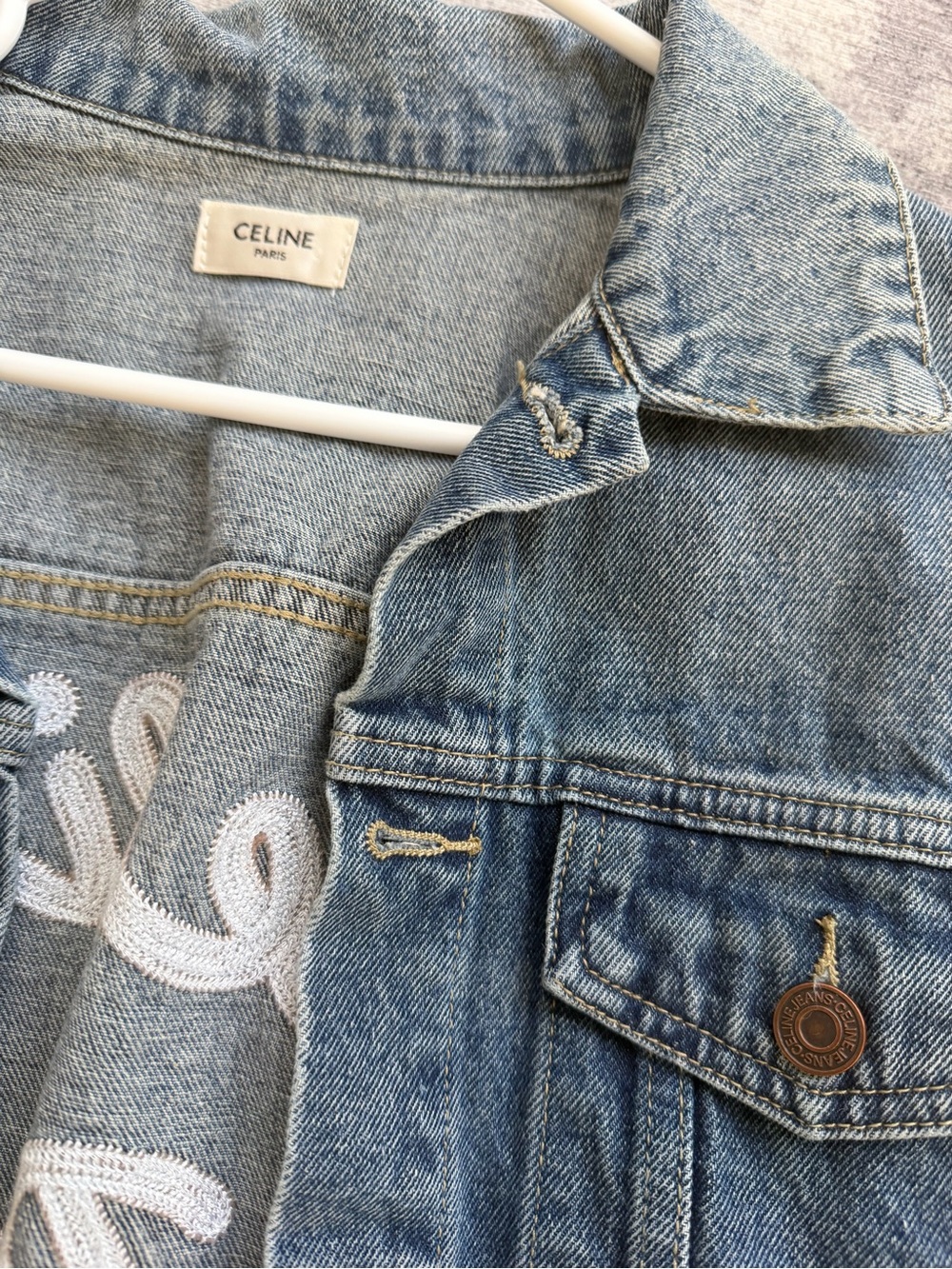 Celine denim jacket - Picture 3 of 5